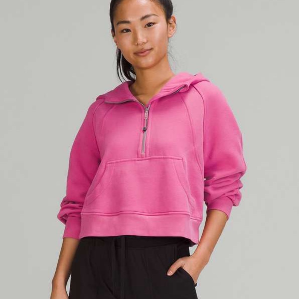 PINK BLOSSOM SCUBA HALF ZIP
